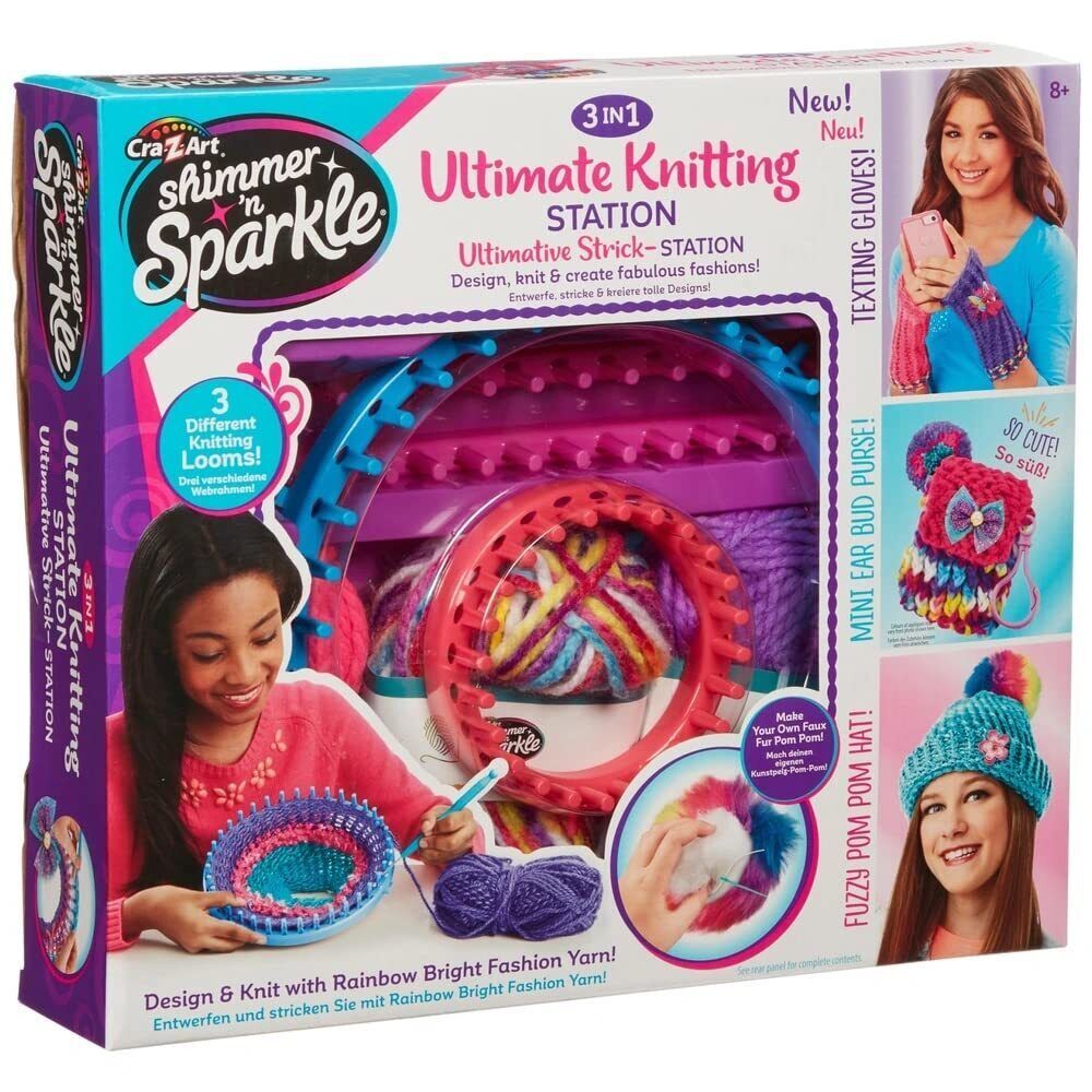 Shimmer N Sparkle 3 In 1 Ultimate Knitting Station