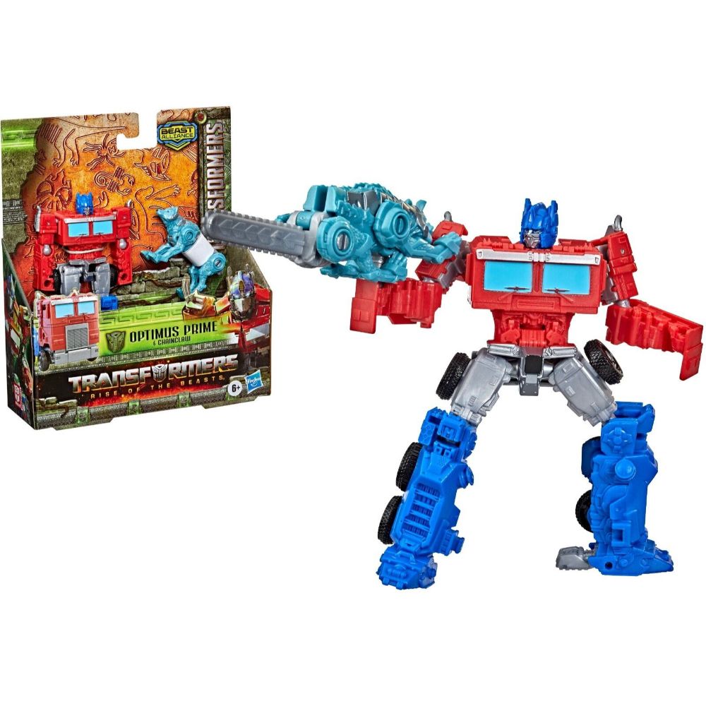 Transformers: Rise of the Beasts Weaponizers 2-Pack Optimus Prime & Chainclaw