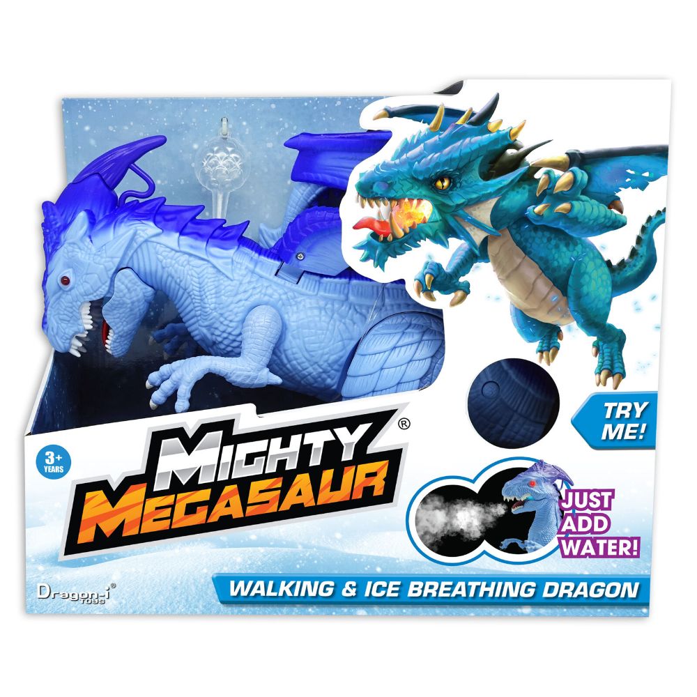 Mighty Megasaur Ice Breathing Walking Dragon
