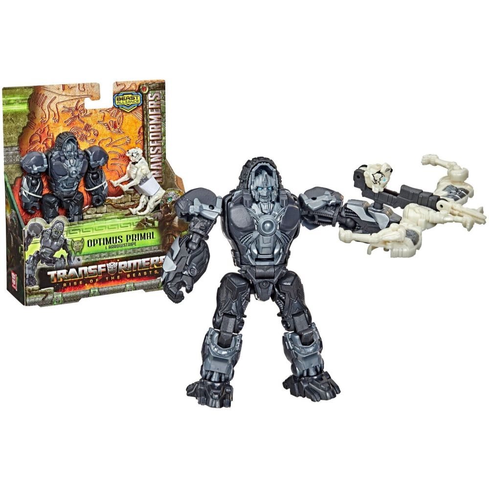 Transformers: Rise of the Beasts Weaponizers 2-Pack Optimus Primal & Arrowstripe