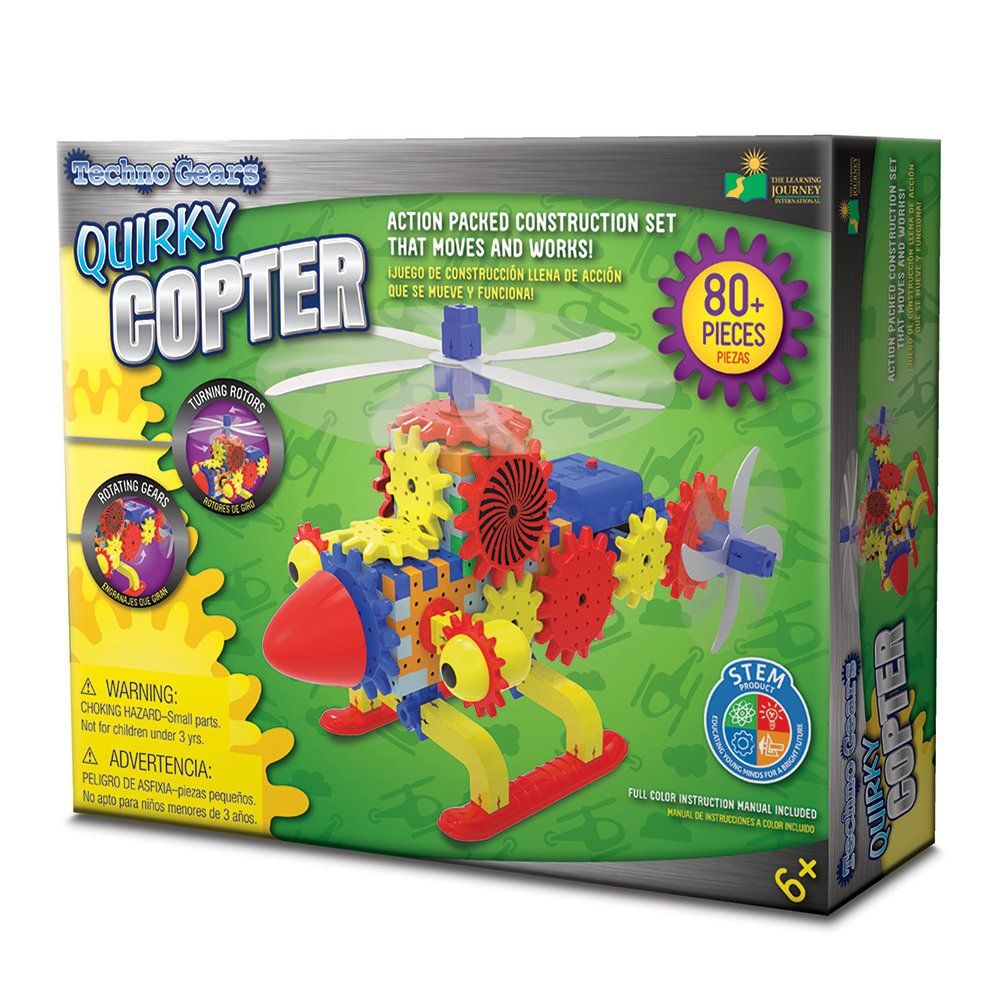 The Learning Journey Techno Gears Quirky Copter