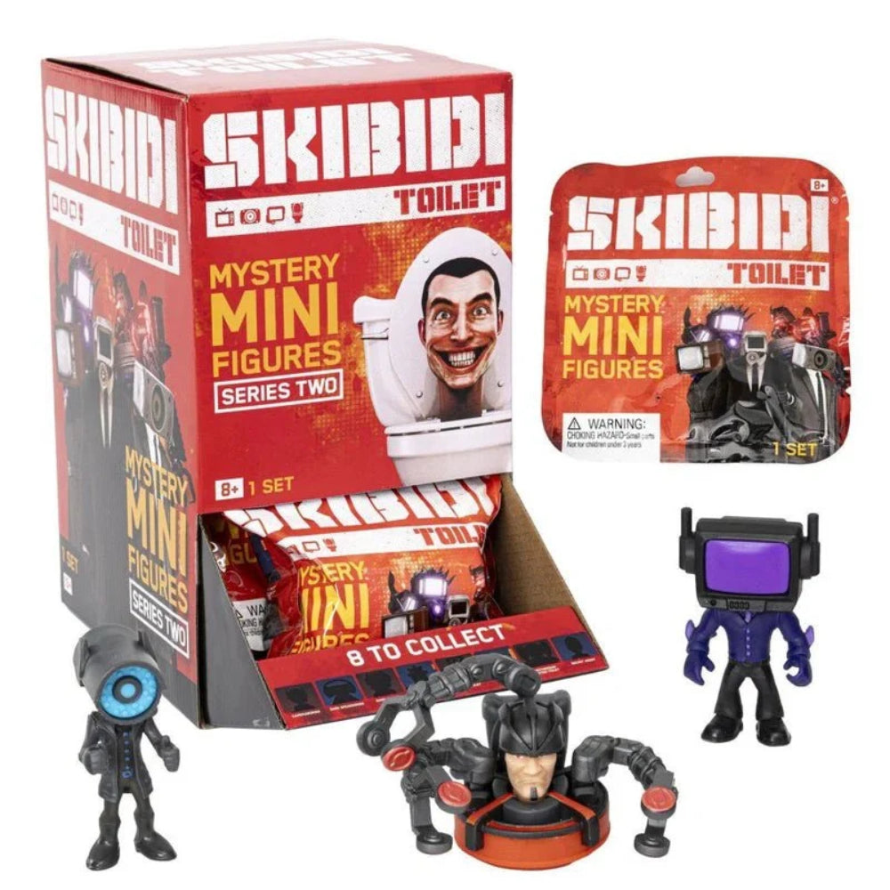 Skibidi Toilet Mini Mystery Figures Series 2