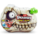 Smashers Dino Island Mini T-Rex Battles Playset (Red Dino) by ZURU