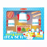 Melissa & Doug - Wooden Steep & Serve Tea Set