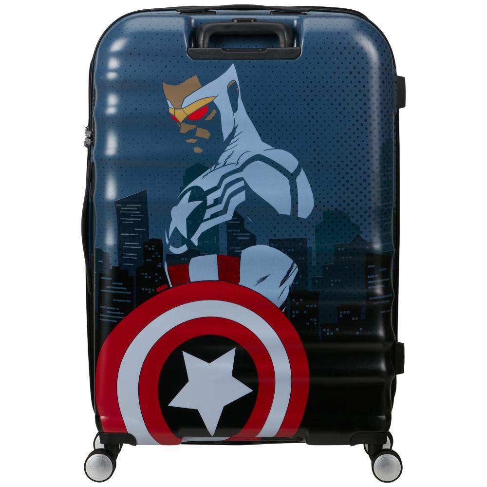 American Tourister Wave Breaker Disney Spinner 77Cm Marvel Captain America City
