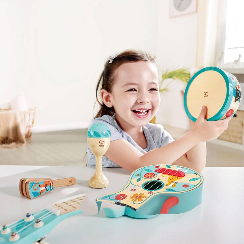 Hape 4 in 1 Ukulele Set Hape 4 in 1 Ukulele Set