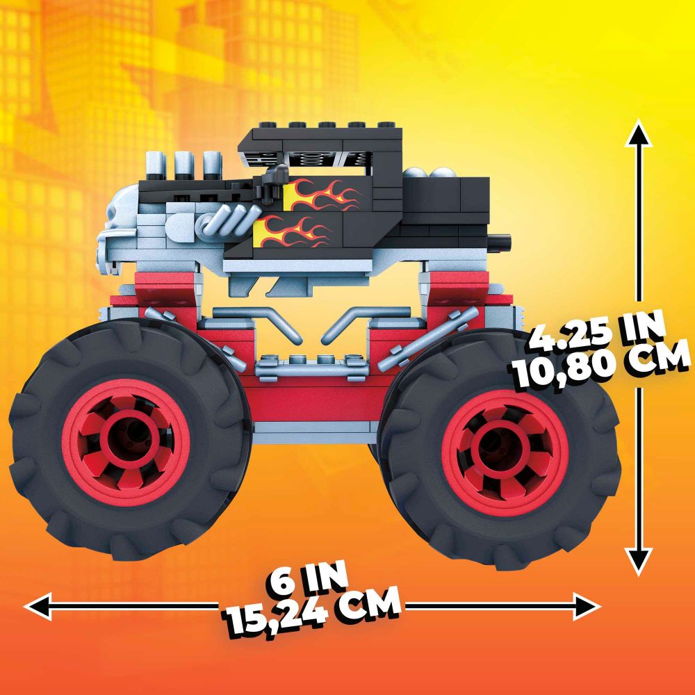 Hot Wheels Mega Construx Bone Shaker Monster Truck Hot Wheels Mega Construx Bone Shaker Monster Truck