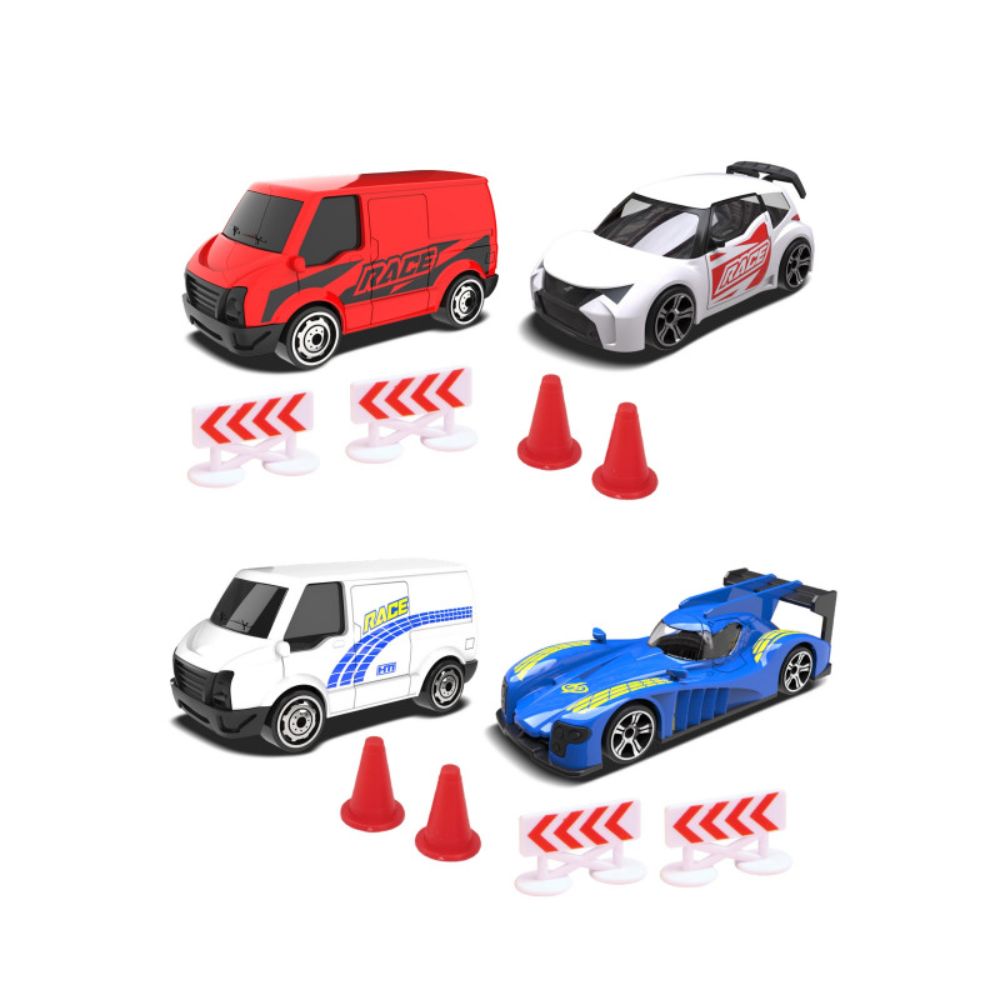 Teamsterz Die Cast Rapid Racers Assorted