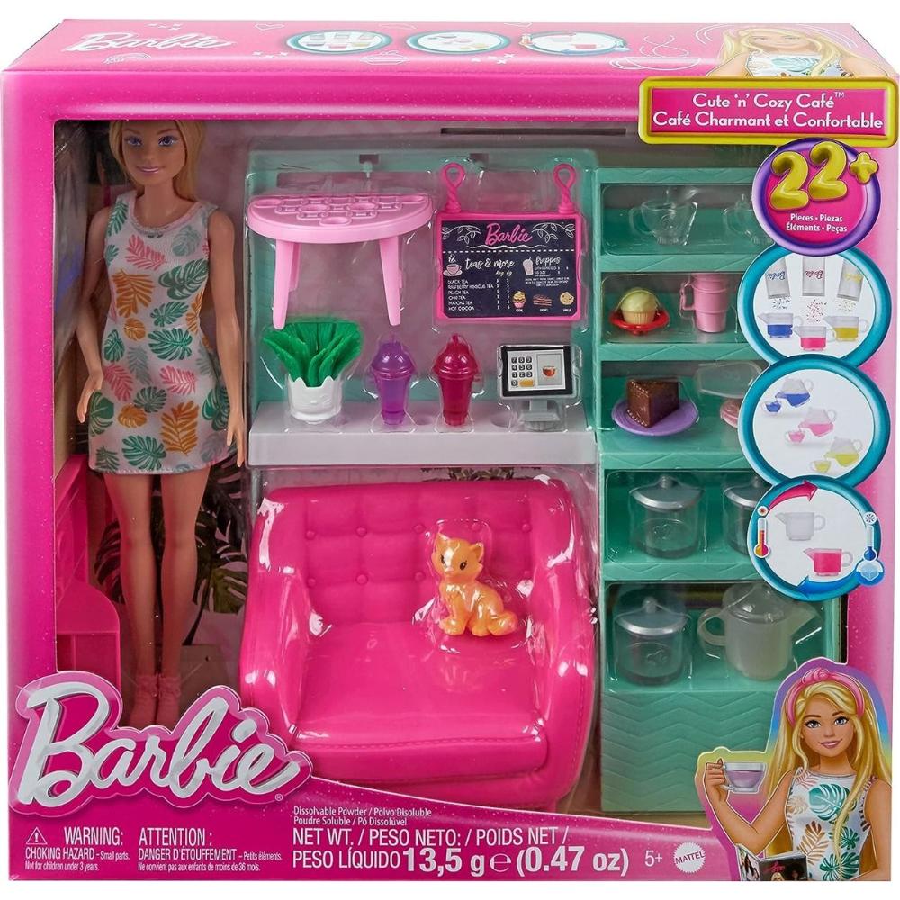 Barbie® Self-care Tea Shop Playset