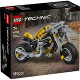 Lego Yellow Motorcycle