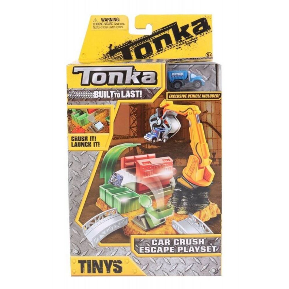 Tonka Tinys Car Crush Escape Playset