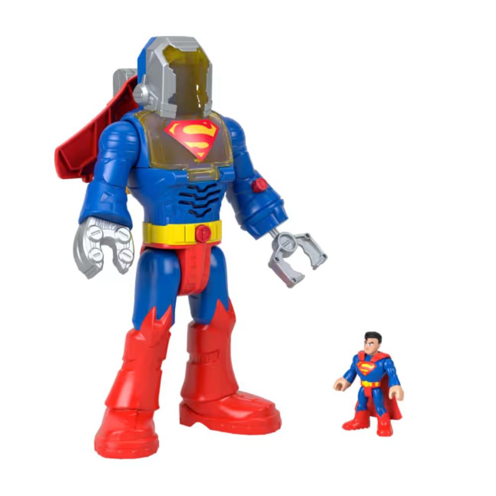 Fisher Price Imaginext DC Super Friends Deployable Superman with Exo Suit