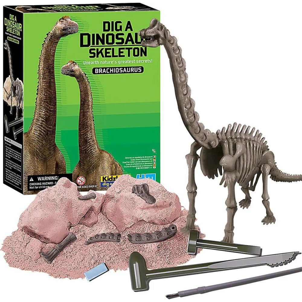 4M KidzLabs Dig A Dinosaur Skeleton Brachiosaurus