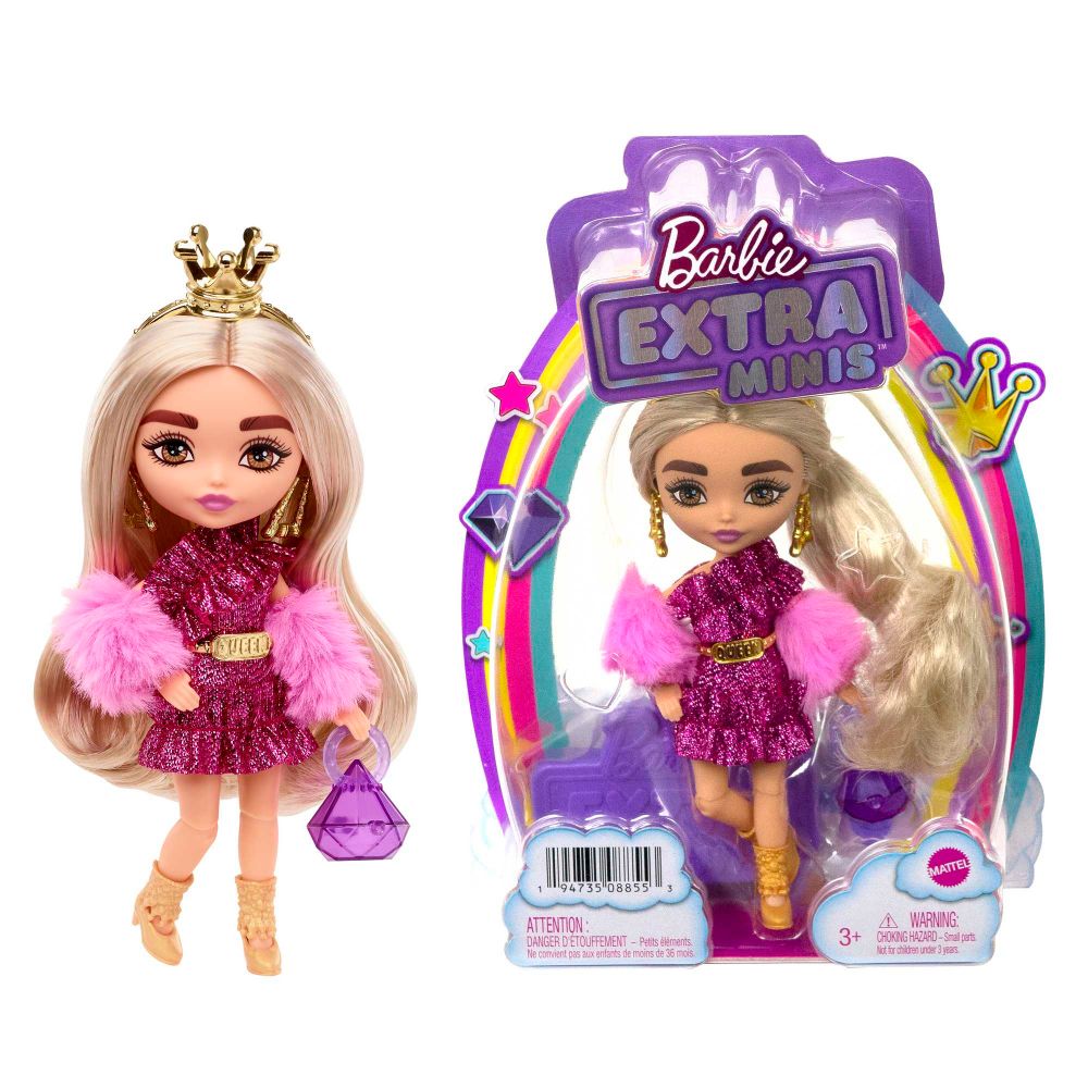 Barbie Extra Mini Doll Gold