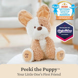 GUND Animated Peeki the Puppy