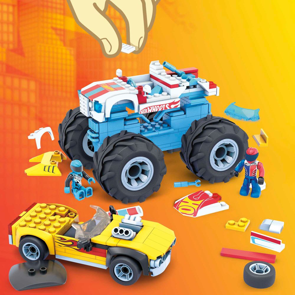 Hot Wheels Mega Construx Rodger Dodger & Racing Hot Wheels Mega Construx Rodger Dodger & Racing