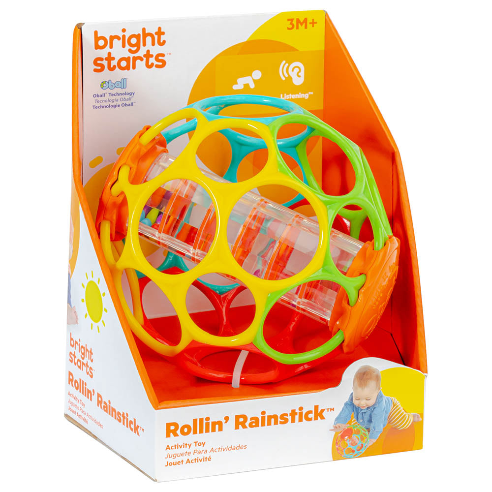 Bright Starts Rollin Rainstick Rattle