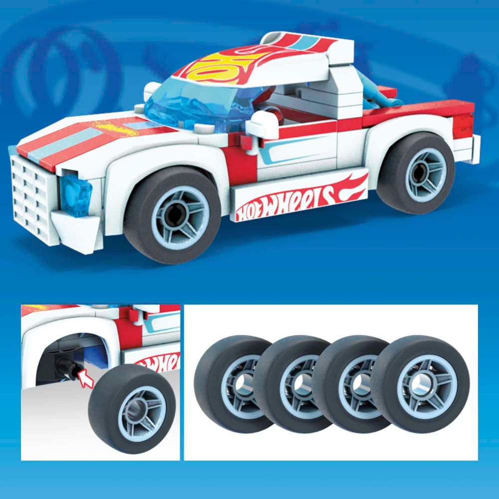 Hot Wheels Mega Construx Rodger Dodger & Racing Hot Wheels Mega Construx Rodger Dodger & Racing