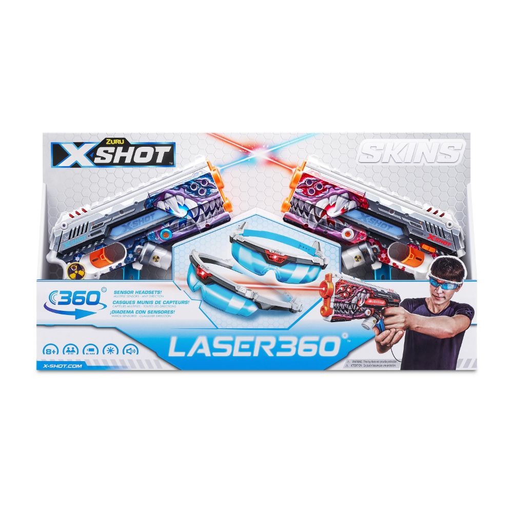 X-Shot Skins Laser 360 (2pcs)