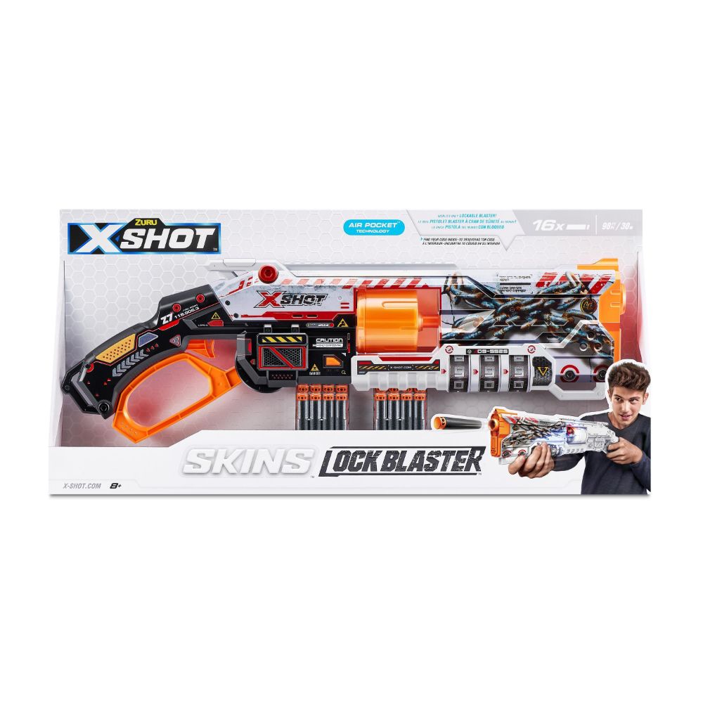 X-Shot Skins-S1 Lock Gun Open Box,Bulk X-Shot Skins-S1 Lock Gun Open Box,Bulk