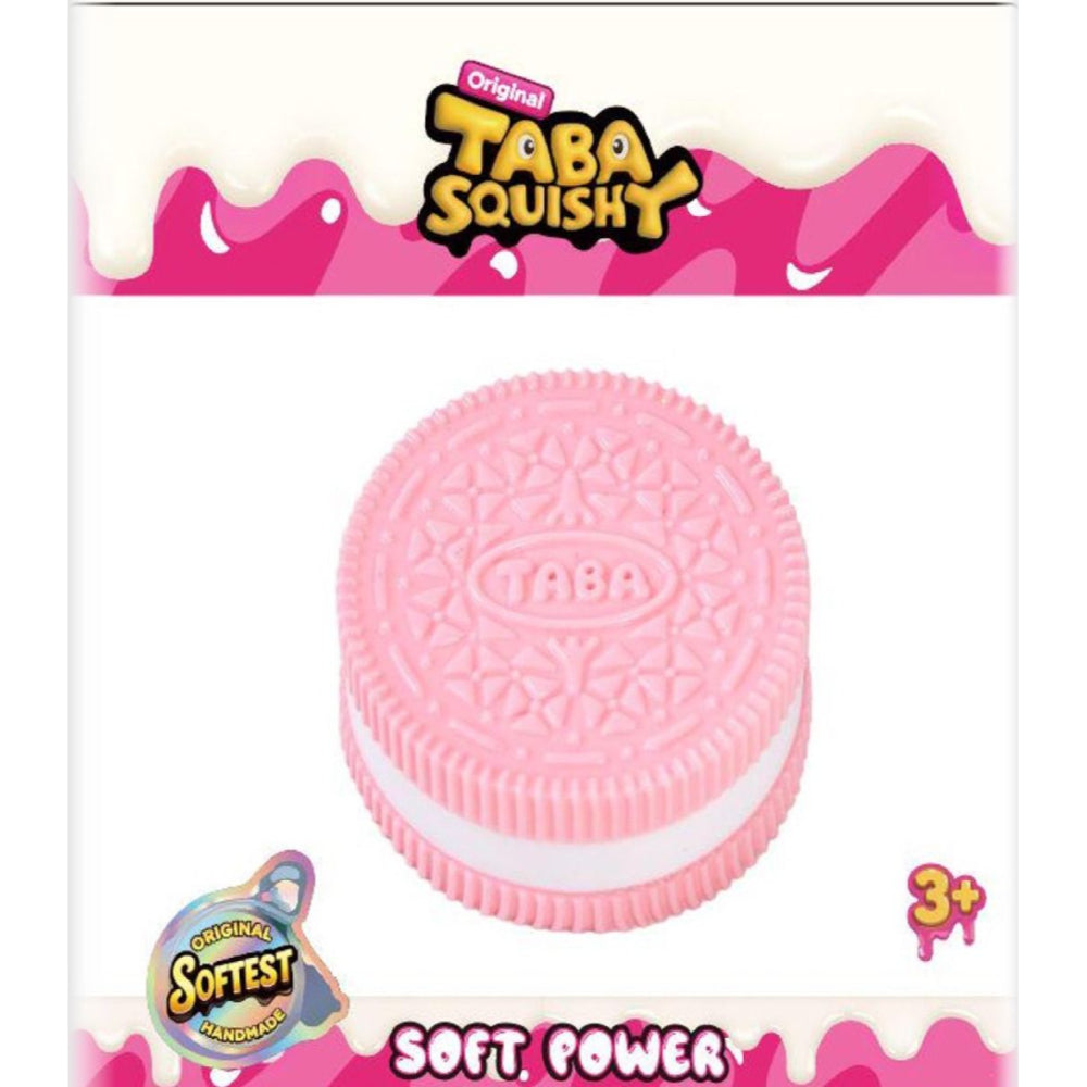 Taba Squishy Pink White Oreo