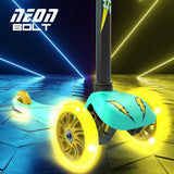 YVolution Neon Bolt Scooter Yellow/Green