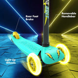 YVolution Neon Bolt Scooter Yellow/Green