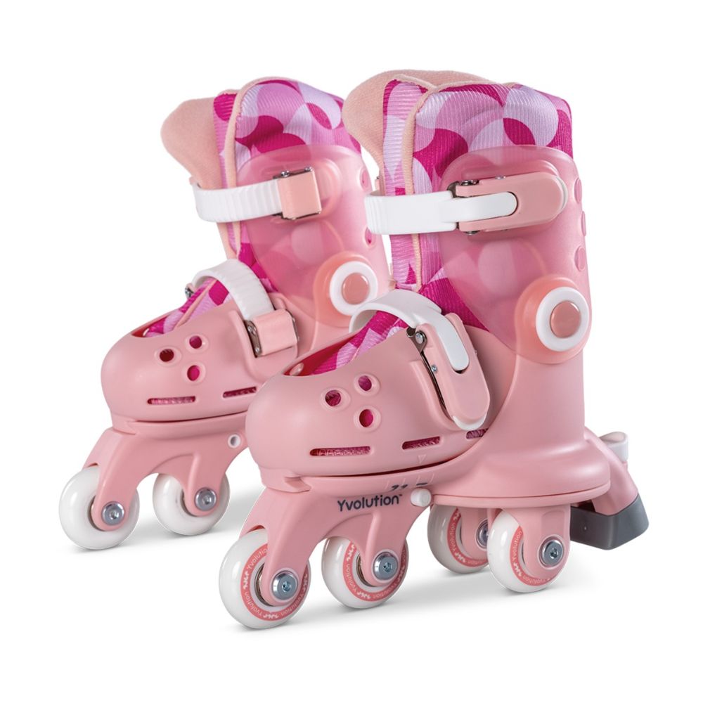 YVolution Twista Learner Skates Pink