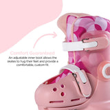 YVolution Twista Learner Skates Pink