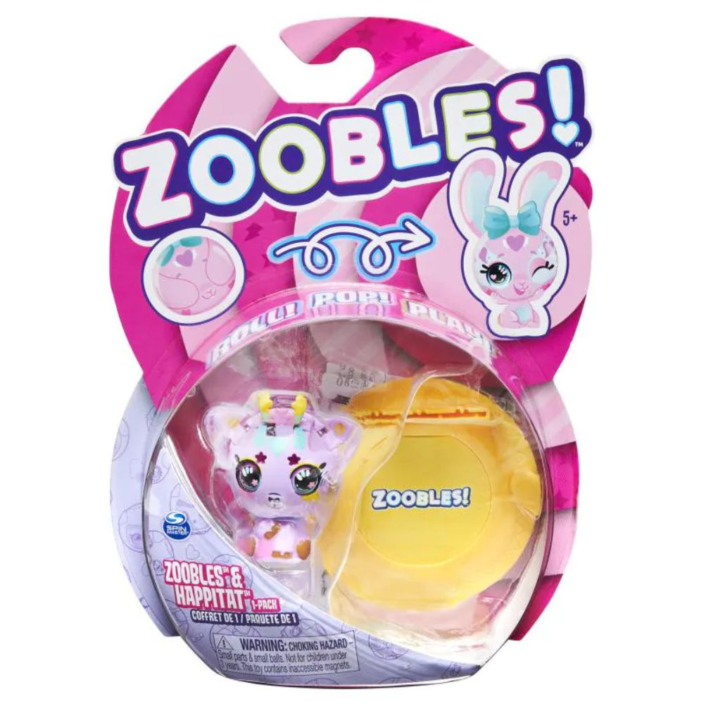 Zoobles Animal 1 Pack  Assorted