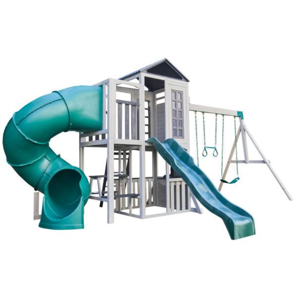 KidKraft Silver Sands Wooden Swingset KidKraft Silver Sands Wooden Swingset