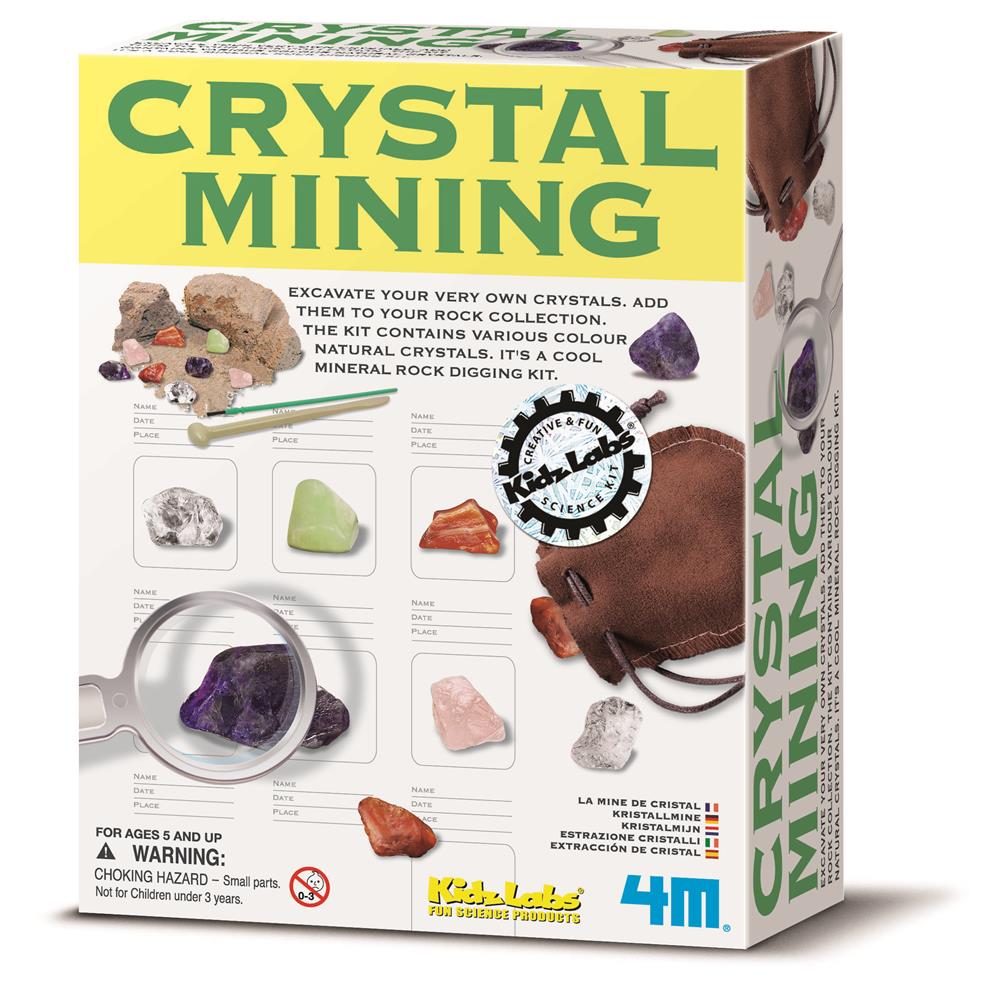 4M Kidz Labs / Crystal Mining Kit  Image#1