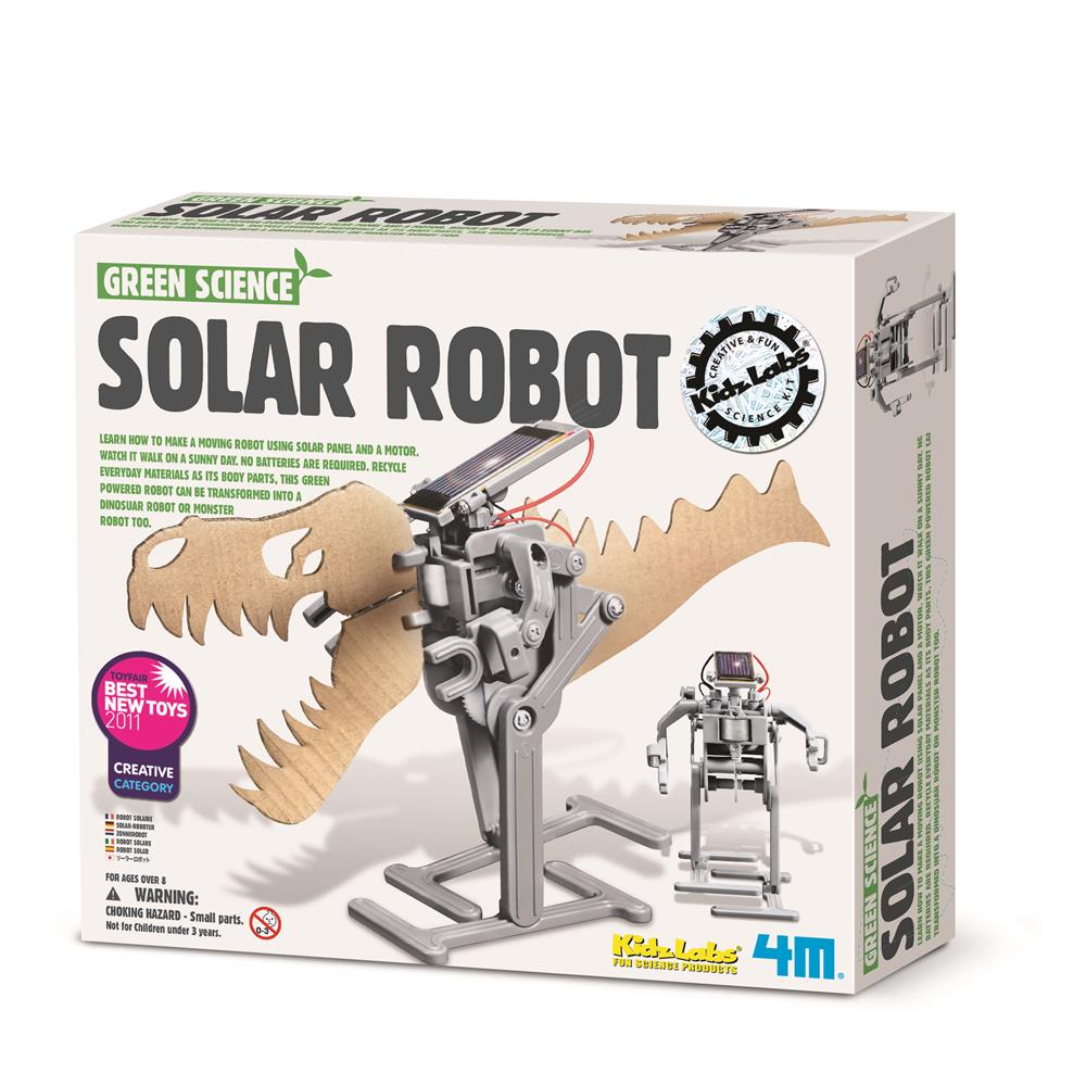 4M Kidz Labs / Green Science - Solar Robot  Image#1