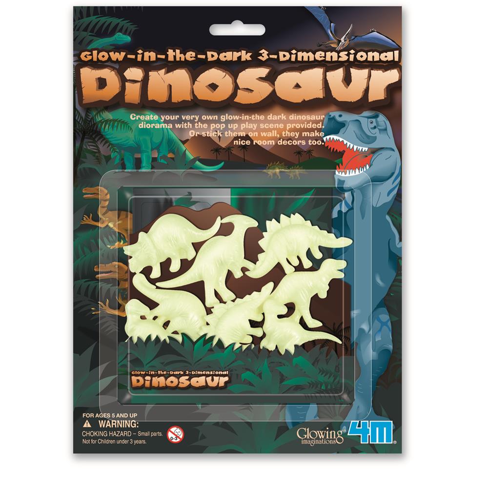 4M Glow 3D Dinosaur  Image#1