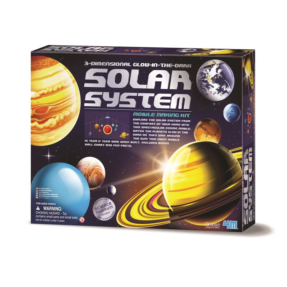 4M 3D Solar System Mobile Making Kit  Image#1