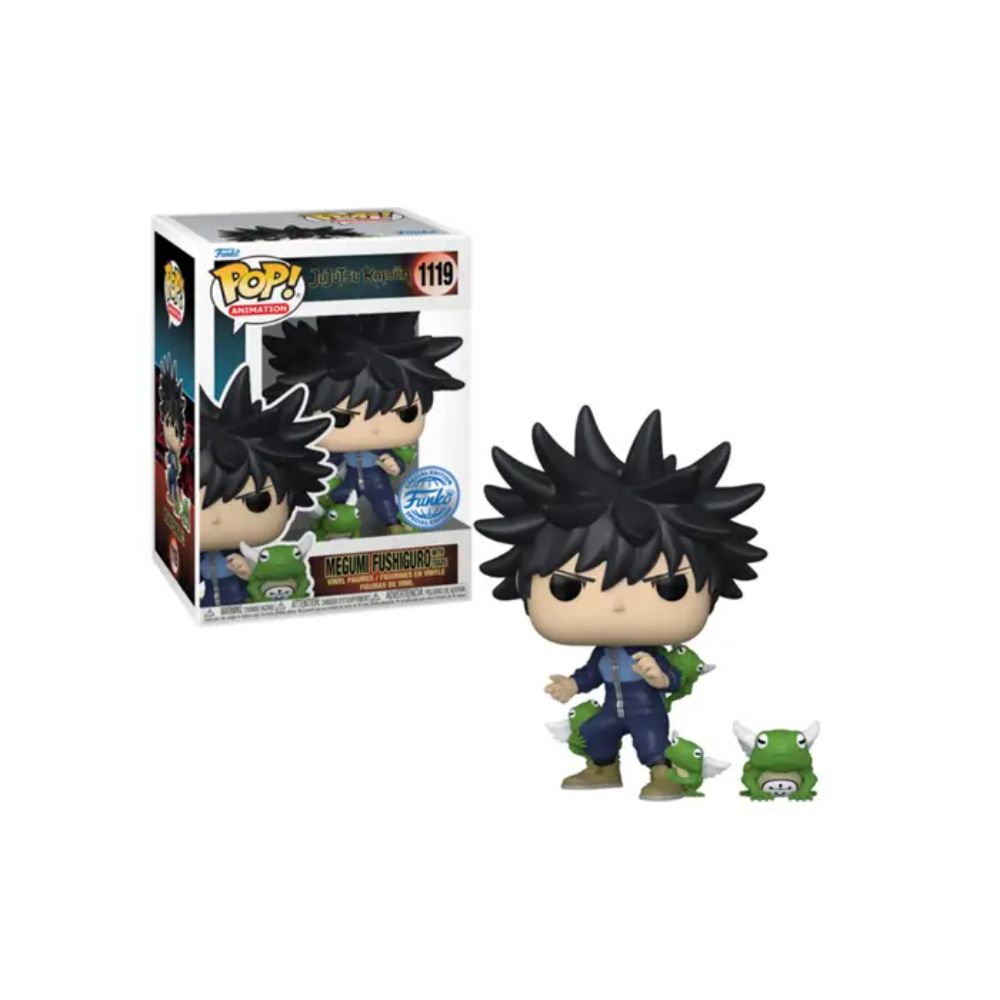 Funko Pop - Animation Jujutsu Kaisen Megumi Fushiguro with Toads