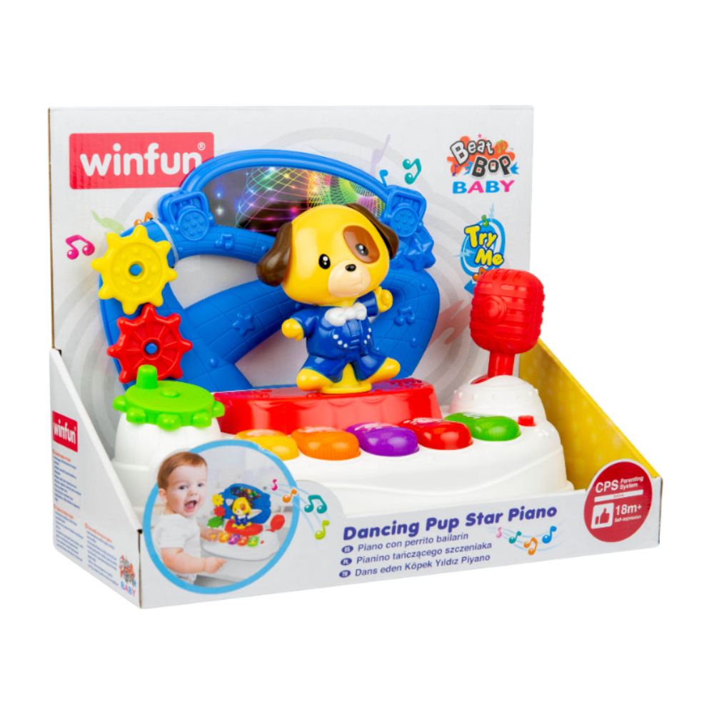 Winfun - Dancing Pup Star Piano Winfun - Dancing Pup Star Piano