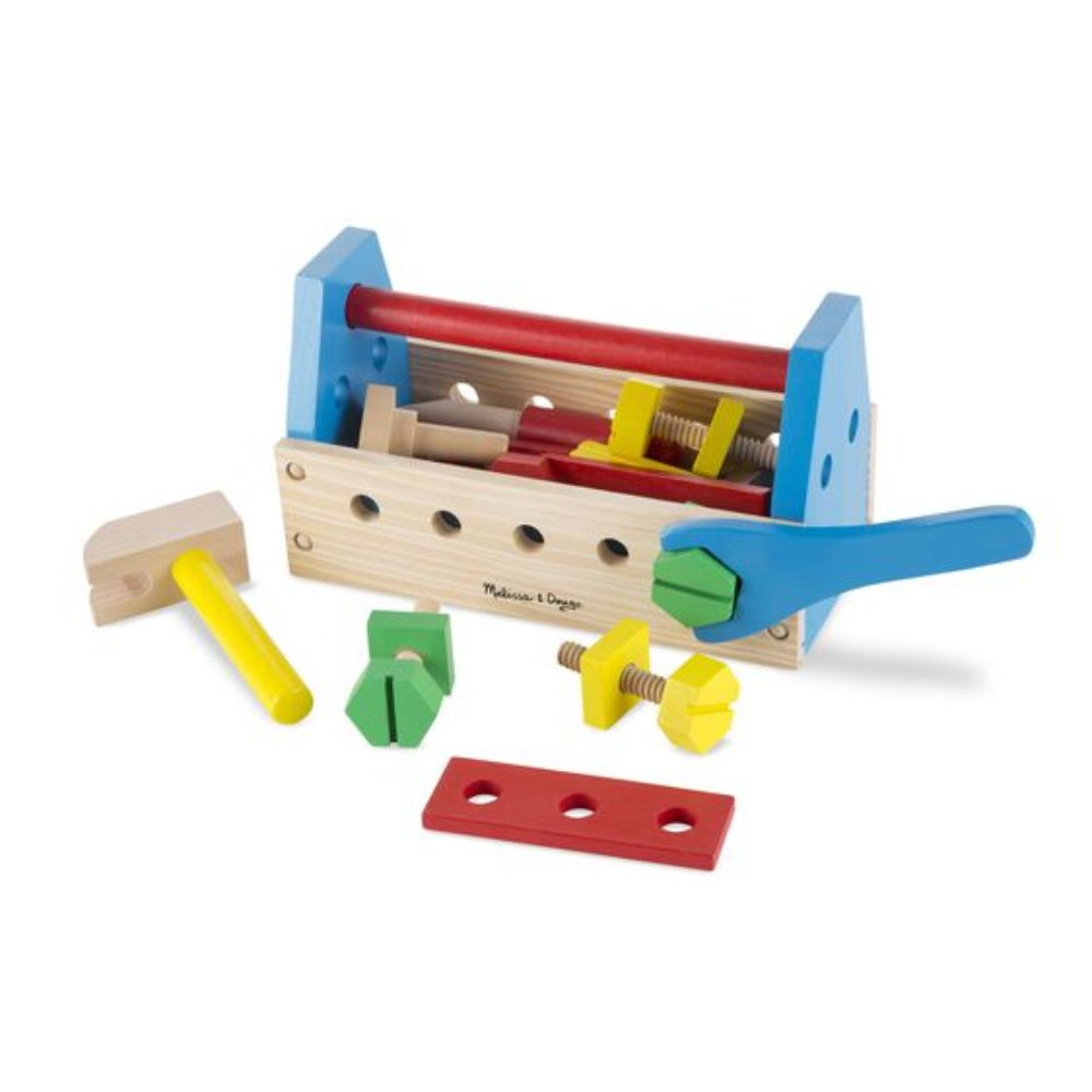 Melissa & Doug Jumbo Wooden Take-Along Tool Kit