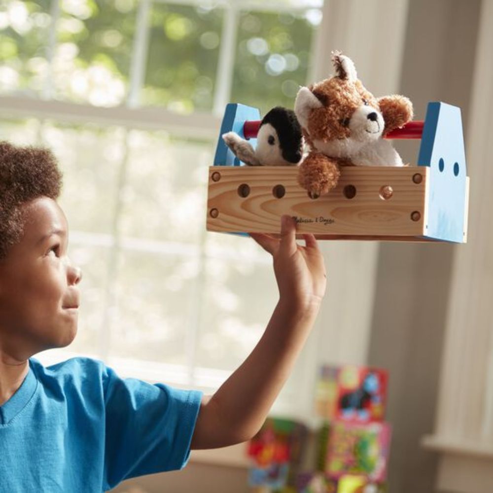 Melissa & Doug Jumbo Wooden Take-Along Tool Kit