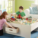 Melissa & Doug Multi-Activity Train Table