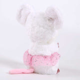 TY Beanie Boos Mouse Nina Balerina White