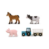 Melissa & Doug Round the Barnyard Farm Rug