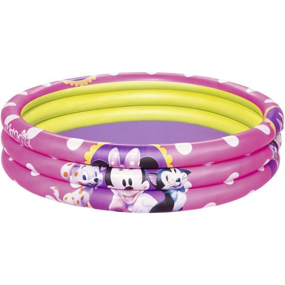 Bestway 48 x H10/1.22m x H25cm Minnie 3-Ring Pool  Image#1