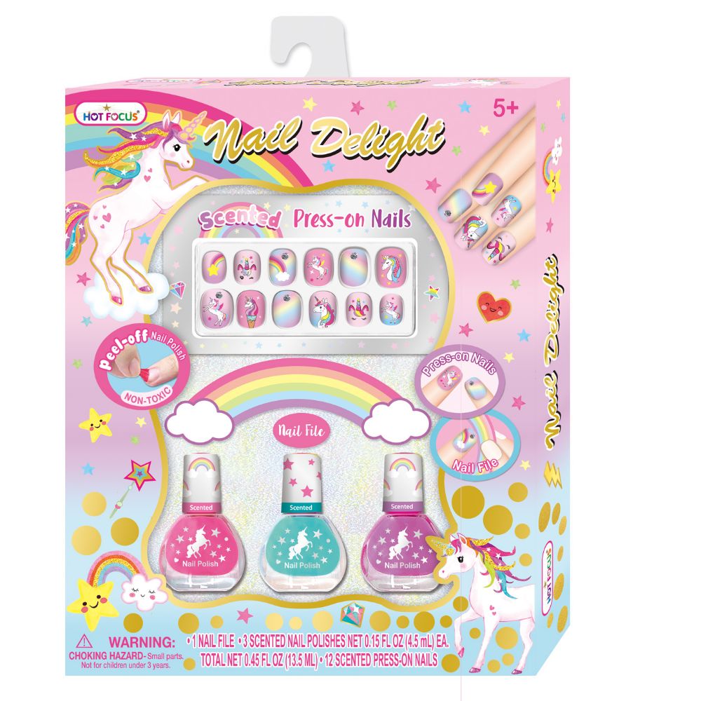 Hot Focus Nail Delight