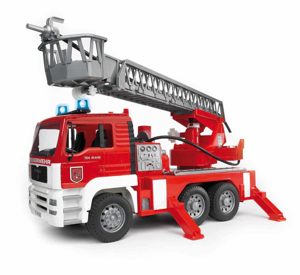 Bruder 2771 Man TGS Fire Engine with Ladder Water pump