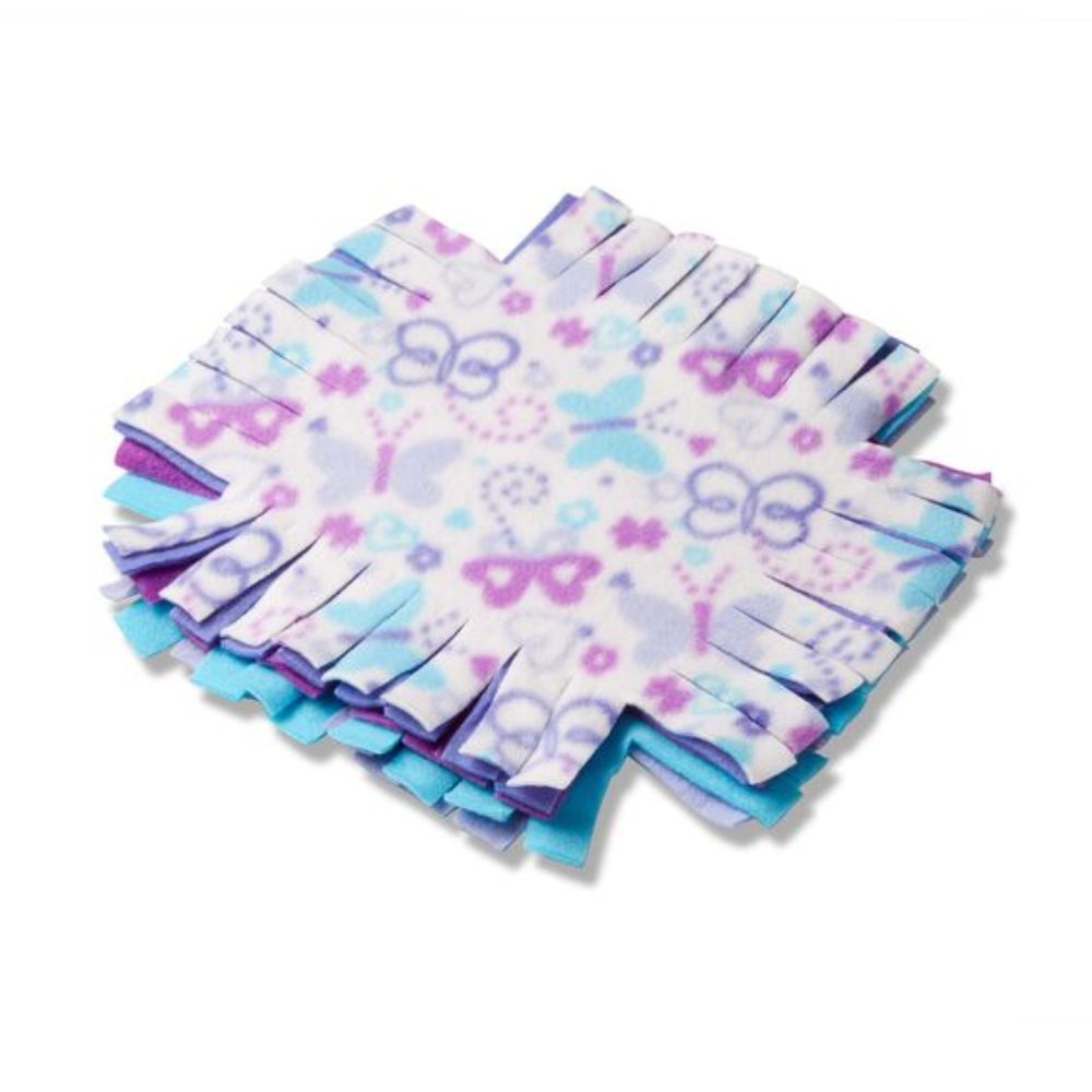 Melissa & Doug Created By Me-Butterfly Fleece Quilt