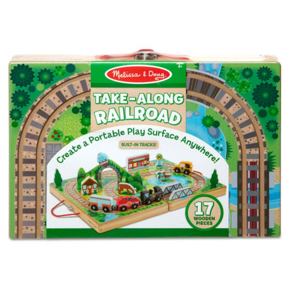 Melissa & Doug - Take Along Railroad