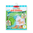 Melissa & Doug Mix & Match Playtime Doll Clothes