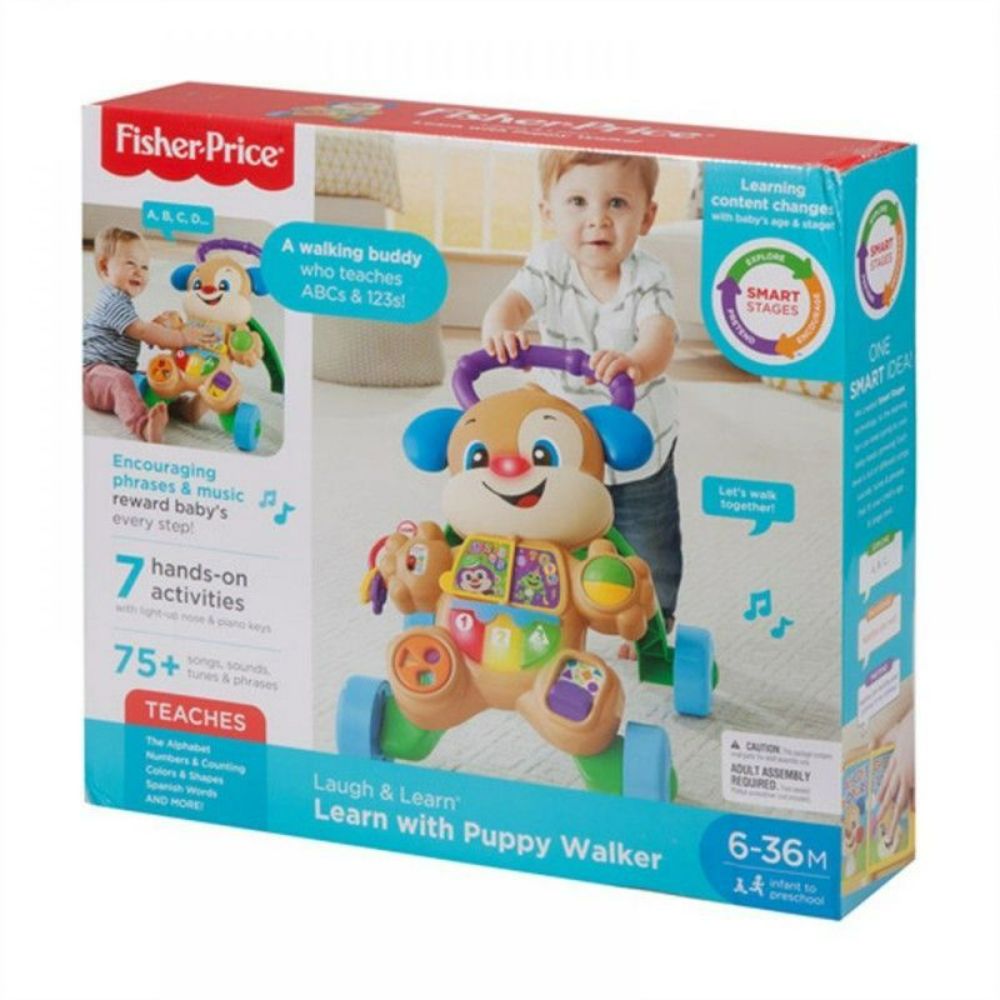 Fisher Price Laugh N Learn Smart Stages Puppy Walker