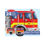 Melissa & Doug Giant Fire Truck Floor (24 Pc)  Image#2